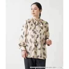 【店舗人気】ボウタイ付きブラウス
