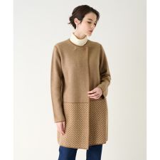 ニットロングジャケット