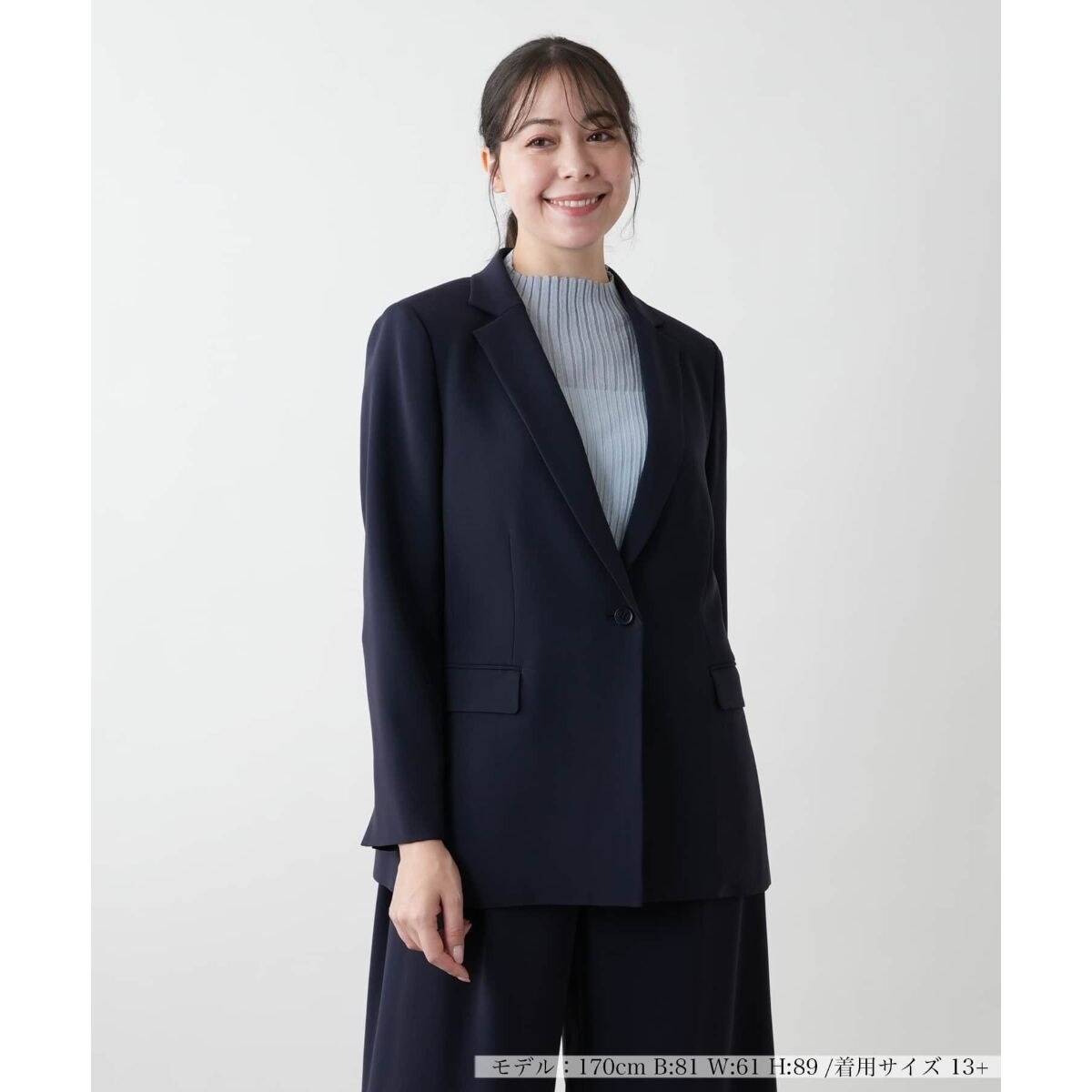 サステナブル】ハーフスリーブテーラードジャケット | アダムエロペ