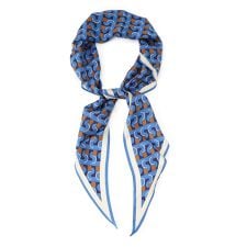 幾何学柄スカーフ