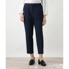 【店舗人気】【ウォッシャブル】ストレッチクロップドパンツ