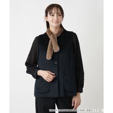 ノーカラーベスト