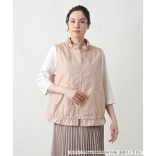 【店舗人気】スタンドカラーベスト【MUSE BY ROCHAS Premiere】