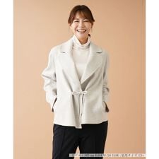 ラウンドカラージャケット【STEFANONI】