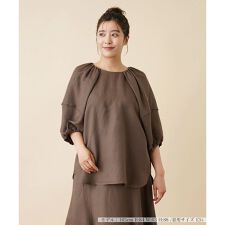 ボリュームスリーブブラウス【NEMIKA】