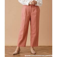 クロップドタックパンツ【my perfect wardrobe】