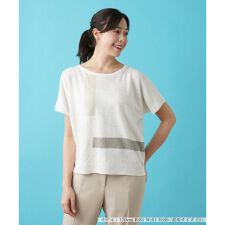 半袖ニットプルオーバー【HAND】