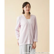 刺繍Vネックカーディガン