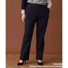 ウエストゴムストレートパンツ