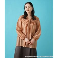 ボウタイブラウス【BOURGE】