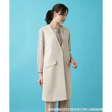 【セットアップ対応商品】ロングベスト【BOURGE】