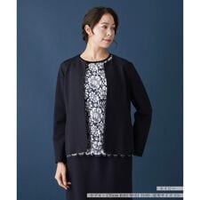 【セットアップ対応商品】ノーカラージャケット