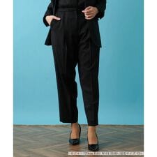 タックテーパードパンツ【BOURGE】