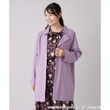 ラグランロングジャケット 【ROCHAS Premiere】