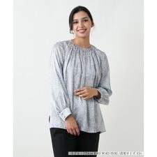 【ウォッシャブル】ブラウス【Leilian WHITE LABEL】