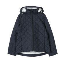 フーデッドダウンコート