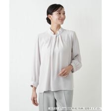 洗えるストレッチブラウス【26年1月カタログ】