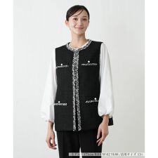 【店舗人気】ファンシーツイードジレ【26年1月カタログ】