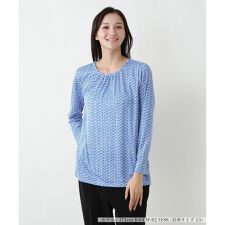 ギャザーネックプルオーバー【ROCHAS Premiere】