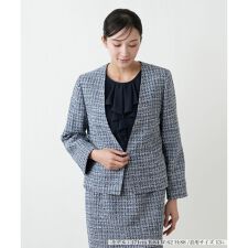 ミックスツイードジャケット【26年1月カタログ】