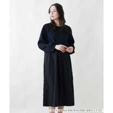 切替ワンピース【Leilian WHITE LABEL】