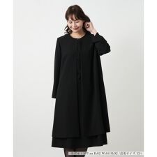 ワンピースアンサンブルブラックフォーマル