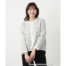 カーディガン【Leilian WHITE LABEL】
