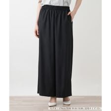 ギャザーワイドパンツ【NEMIKA】