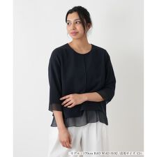 シフォン袖カットソー【26年3月カタログ】
