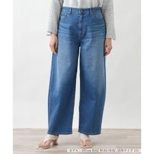 カーブデニムパンツ【L JEANS】【26年3月カタログ】