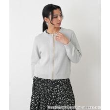 ニットブルゾン【Rich 1-mile】【26年3月カタログ】