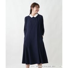 レースコンビ付け襟【Leilian WHITE LABEL】