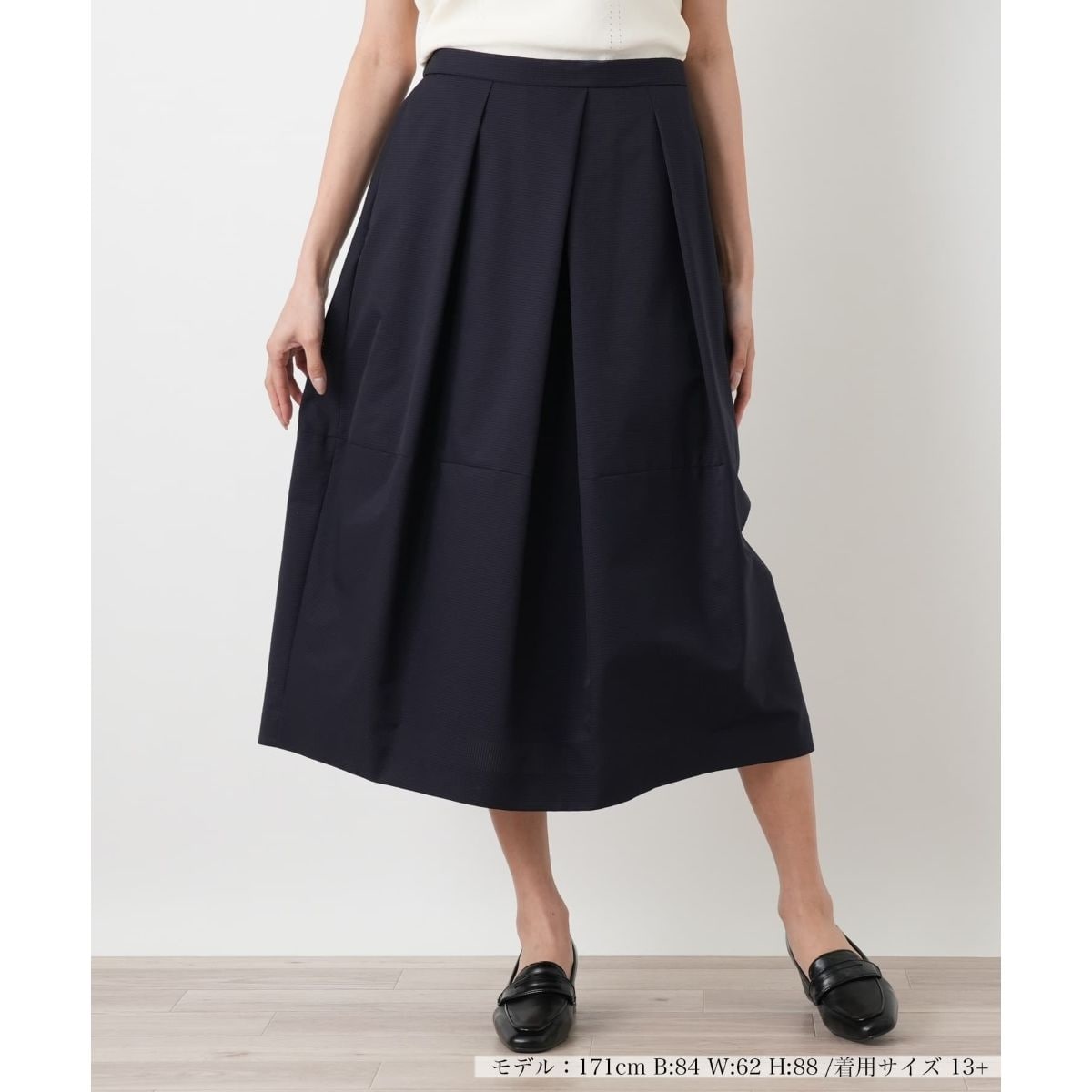 [�}���C]�G�A�h�b�c�R�N�[���V���G�b�g�X�J�[�g�yBOURGE�z/�����A�� �v���X�n�E�X�iLeilian PLUS HOUSE�j �l�C�r�[