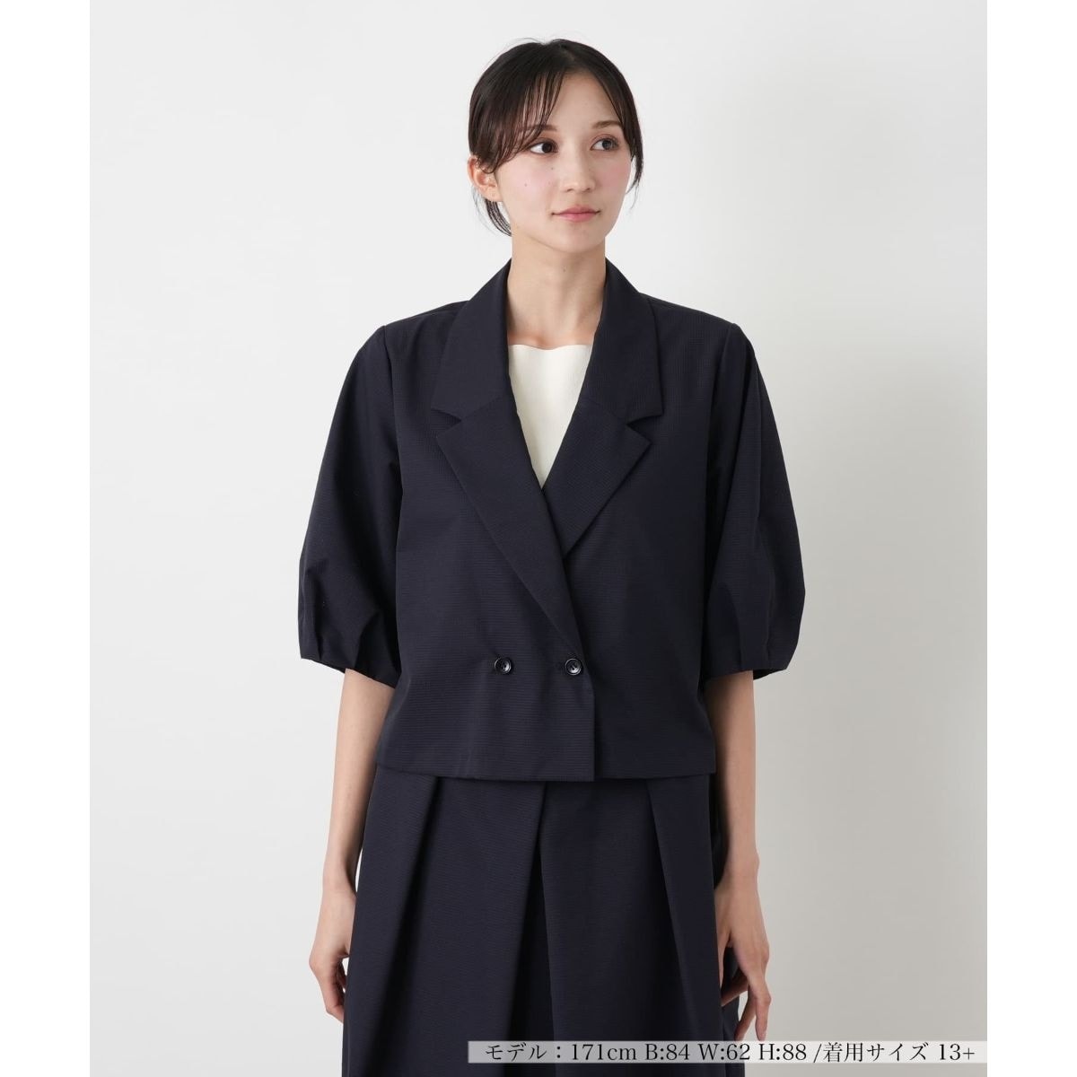 [�}���C]�G�A�h�b�c�N���b�v�h�W���P�b�g�yBOURGE�z/�����A�� �v���X�n�E�X�iLeilian PLUS HOUSE�j �l�C�r�[