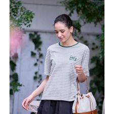 ボーダープリントカットソー【CoC by CARA O CRUZ】