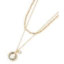 2連チェーンネックレス