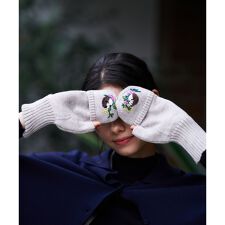 刺繍ミトングローブ