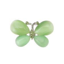 蝶モチーフブローチ