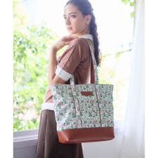 ボタニカル柄トートバッグ【WILLIAM MORRIS】【35th】