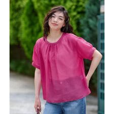 ギャザーブラウス