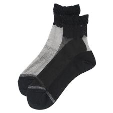 ラメフリルソックス