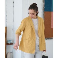 ピークドラペルジャケット