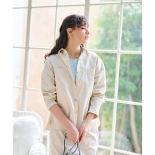 洗える のびのびシャツ【セットアップ】