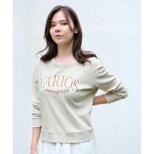 キャラ・オ・クルス(CARA O CRUZ)の洗える ロゴトレーナー