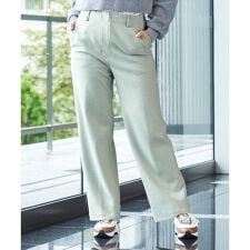 ウエスト伸縮 ワイドパンツ【セットアップ対応商品】