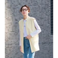 洗えるロングジレ