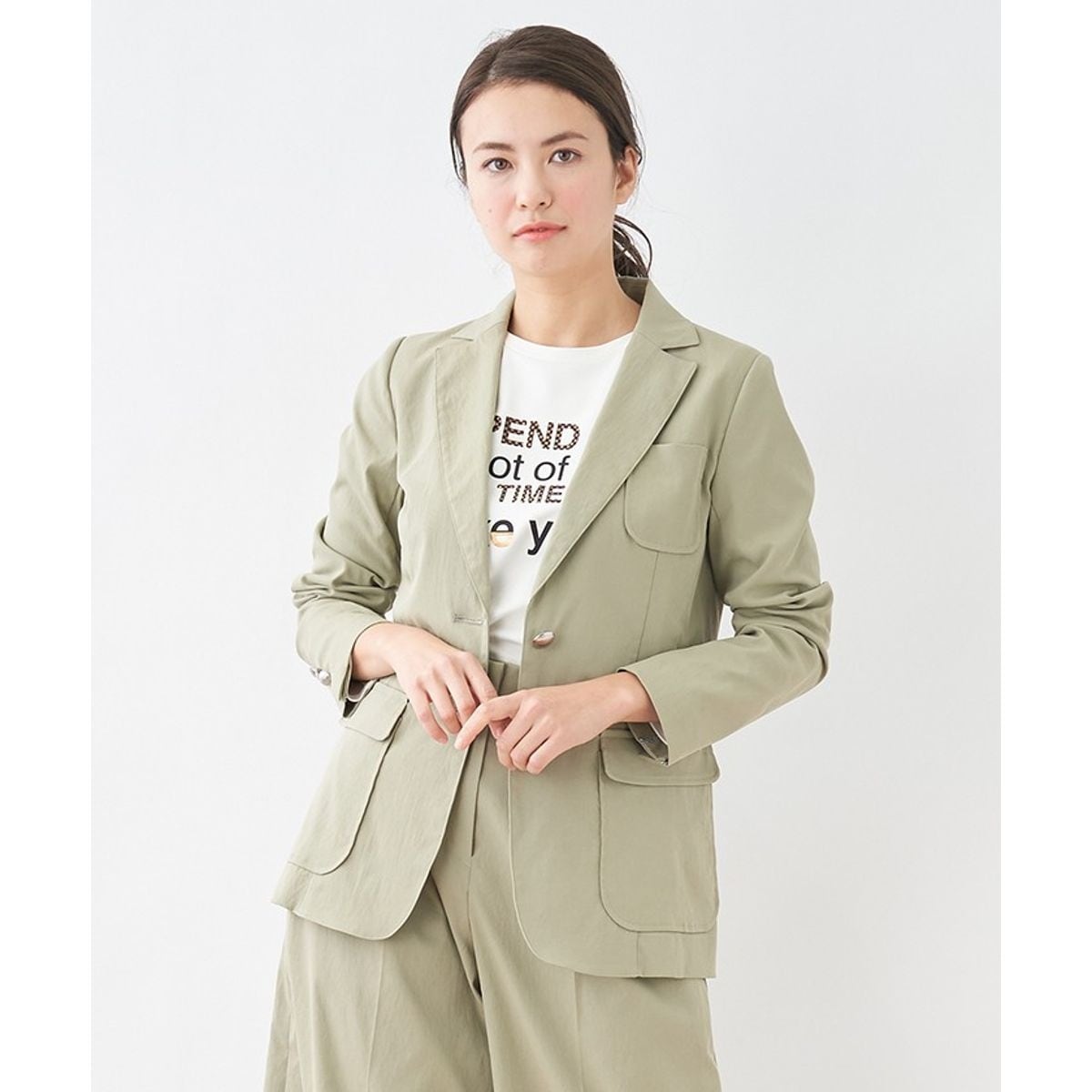 セットアップ対応】ﾌﾚﾝﾁｷｽ ﾃｰﾗｰﾄﾞｼﾞｬｹｯﾄ | カールパークレーン(Karl