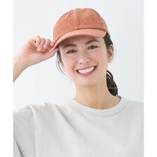 コーデュロイキャップ