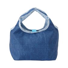 デニム調トートバッグ