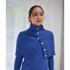 洗える ニットボレロ【セットアップ】